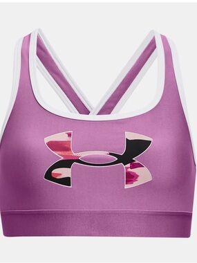 Under Armour Crossback Graphic Sports Bra